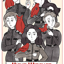 [ROL] Brujas de la noche - Póster. Un proyecto de Ilustración tradicional de Lara Carrión - 13.08.2021