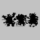 Study Character Shapes and Silhouette. Animation, and Character Design project by Muhammad Adib Adam - 08.14.2021