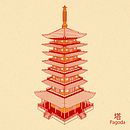 Ilustraciones Japonesas parte 2. Een project van Traditionele illustratie y  Ontwerp van Sebastian Cabrera Jiménez - 14.08.2021