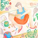 Meu projeto do curso: Sketchbook experimental: encontre seu estilo de desenho. Traditional illustration, Sketching, Creativit, Drawing, Sketchbook, Gouache Painting, and Watercolor Painting project by Luís Almeida - 08.14.2021