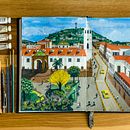 Mi Proyecto del curso: Sketchbook pictórico en gouache. Traditional illustration, Sketching, Drawing, Architectural Illustration, Sketchbook, and Gouache Painting project by Viviana Calaon Moscova - 08.11.2021