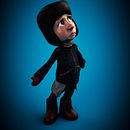 Mi Proyecto del curso: Creación de personajes: del 2D al 3D . 3D, Design de personagens, Design de personagens 3D, e 3D Design projeto de Matias Galdino - 15.08.2021