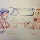 Taxi driver . Un proyecto de Ilustración tradicional de Dafne Fortea - 15.08.2021