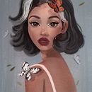 My project in Powerful Female Characters: Illustrating Confidence and Diversity course. Un projet de Illustration traditionnelle, Peinture, Illustration numérique, Dessin numérique , et Peinture numérique de Magda Zembrzuska - 15.08.2021