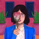 Projeto: Retrato pictórico com técnicas digitais. Un projet de Illustration numérique, Dessin de portrait , et Peinture numérique de Ana Paula Würz - 11.08.2021