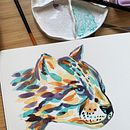 My project in Experimental Watercolor Techniques for Beginners course. Un projet de Illustration traditionnelle, Beaux Arts, Aquarelle et Illustration naturaliste de Alisa Pervukhina - 16.08.2021