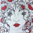 Un exemple de dessin . % malika_jeanlouis tarafından hazırlanan Geleneksel illüstras, Ve on projesi - 08.16.2021