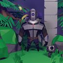 Mi Proyecto del curso: Modelado de personajes low poly para videojuegos . 3D, 3D Modeling, Video Games, 3D Character Design, and Game Design project by Luis Aguilera - 08.16.2021