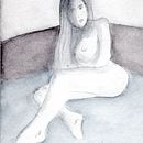 Meu projeto do curso: Figura humana em aquarela. Traditional illustration, Fine Arts, Painting, Watercolor Painting, Realistic Drawing, and Figure Drawing project by Flavio Santos - 08.18.2021