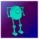 🤖BASIC ROBOT 🤖. 3D Design, Character Animation, and 3D Animation project by gabriela cardenas - 06.25.2021