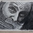 My project in Artistic Charcoal Portraiture: Creating Atmosphere course . Ilustrație tradițională, Arte plastice, Desen, Desen de portret, Desen realist și Desen artistic de Alexandre Guterres - 08.19.2021