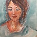 My project in Artistic Portrait with Watercolors course. Un progetto di Belle arti, Pittura, Pittura ad acquerello e Disegno di ritratti di stephanie_beever - 19.08.2021