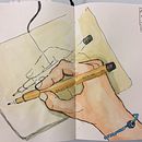 My project in Urban Sketching: Express Your World in a New Perspective course. Projekt z dziedziny Trad, c, jna ilustracja, Sketching,  R, sunek, Malowanie akwarelą,  R, sunek architektoniczn i Sketchbook użytkownika antonina_randazzo - 20.08.2021