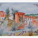 Mi Proyecto del curso: El molino de Jaraba . Lukisan Cat Air, Seni Rupa, Dan Lukisan proyek oleh Joaquin Barriga Lorente - 09.12.2021