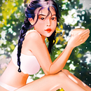 My project in Digital Fantasy Portraits with Photoshop course. Ilustração tradicional, Desenho, Ilustração digital, Desenho de retrato, Desenho digital, e Pintura digital projeto de Isaiah Alco - 20.08.2021