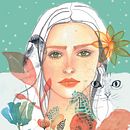 Libertad. Ilustração tradicional, Artes plásticas, Pintura, Desenho, Pintura em aquarela, Desenho de retrato, e Desenho artístico projeto de cristinajm007 - 20.08.2021