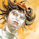 Project: ACROBACTS & MAGICIANS. Un progetto di Pittura, Disegno di ritratti e Pittura digitale di SARA FRUET - 20.08.2021