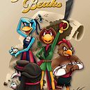 Tripulación de aves justicieras: ¡Las "Golden Beaks"! . % niuskart tarafından hazırlanan Animas, on, 2D Animas, on, Ve 3D Karakter Tasarımı projesi - 08.20.2021