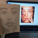Mi Proyecto del curso: Retrato realista con lápiz de grafito. Un proyecto de Ilustración tradicional, Bellas Artes, Bocetado, Dibujo a lápiz, Dibujo, Dibujo de Retrato, Dibujo realista, Dibujo artístico y Dibujo anatómico de arqvalminetti - 20.08.2021
