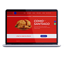 Como en Santiago. Web Design, Web Development, CSS, HTML, E-commerce, and SEO project by Daniel Suria - 08.21.2021