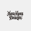Sara Rosa Corazón. Un progetto di Design, Design di tatuaggi, Design di loghi, Calligrafia, Lettering, Br, ing, Br, identit e Tipografia di Panda - 22.08.2021