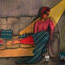 My project in Exploratory Sketchbook: Find Your Drawing Style course. Un proyecto de Ilustración tradicional, Bocetado, Creatividad, Dibujo, Pintura a la acuarela, Sketchbook y Pintura gouache de kate_35 - 21.08.2021