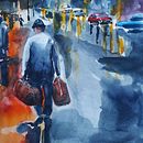 Mi Proyecto del curso: Paisajes urbanos en acuarela . % Fabienne Loosveldt tarafından hazırlanan Güzel sanatlar, Sulubo, a Resim, Mimari İllüstras, Ve on projesi - 08.20.2021