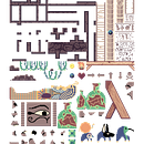 Mi Proyecto del curso: Creación de escenarios pixel art para videojuegos. Een project van 2D-animatie, 3D-animatie, Videogames, Pixel art, Videogame-ontwerp y Videogame-ontwikkeling van minnaa - 23.08.2021