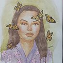 Mi Proyecto del curso: Retratos en acuarela: captura la personalidad de tu modelo . % Zayed Zabala Vallejo tarafından hazırlanan Güzel sanatlar, Tablo, Sulubo, a Resim, Ve Portre Çizimi projesi - 08.23.2021