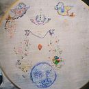 Las sirenas y la luna. Embroider project by Reyes Pérez - 08.24.2021
