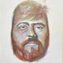 My project in Artistic Portrait with Watercolors course. Artes plásticas, Pintura, Pintura em aquarela, e Desenho de retrato projeto de Ana Costa - 24.08.2021