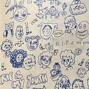 presentación de mis dibujos (algunos) . Desen în creion și Desen de sofía le mare - 08.24.2021