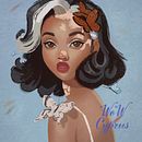 My project in Powerful Female Characters: Illustrating Confidence and Diversity course. Un projet de Illustration traditionnelle, Peinture, Illustration numérique, Dessin numérique , et Peinture numérique de Tatiana Papastylianou - 08.08.2021