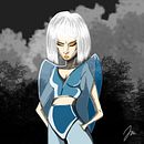 Original character  . % Lou Dave tarafından hazırlanan Geleneksel illüstras, on, Karakter Tasarımı, Ve Kostüm Tasarımı projesi - 08.25.2021