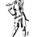 Mi Proyecto del curso: Diseño de personajes femeninos para cómics. Un projet de Conception de personnages, B, e dessinée , et Dessin de Mario Liceaga - 23.08.2021
