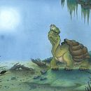 Swamp buddies . Ilustrație tradițională, Arte plastice, Desen și Pictură în acuarelă de Minna Mäkinen - 08.18.2020