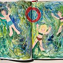 Sommer-(Imaginations)Reisen. Un progetto di Illustrazione tradizionale di Silke Hütter - 26.08.2021