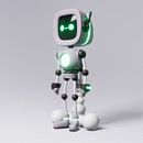 Explorer Robot 🤖. Design de personagens, Modelagem 3D, Motion Graphics, e Design de produtos projeto de José Alejandro Morales - 22.08.2021