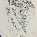 Hay que partir . Ilustração tradicional projeto de Marcelo Hernández - 04.03.2021