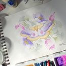 Mi Proyecto del curso: Dibujo y composición naturalista en acuarela. Un progetto di Illustrazione tradizionale, Disegno, Pittura ad acquerello e Illustrazione naturalistica di Vastih Bernardes - 27.08.2021
