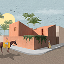 My Project in Architectural Visualization Using Digital Collage Course. Un proyecto de Arquitectura, Diseño gráfico, Arquitectura interior, Diseño de interiores, Paisajismo, Collage, Arquitectura digital e Ilustración arquitectónica de Gabriela Tavares - 27.08.2021