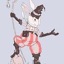 Mi Proyecto del curso: Introducción al diseño de personajes para animación y videojuegos. Un projet de Illustration traditionnelle, Animation, Conception de personnages, Jeux vidéo , et Conception de jeux vidéo de Jessi Zora Henao - 28.08.2021