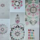 My project in The Art of Mandala Drawing: Create Geometric Patterns course. Un proyecto de Dibujo e Ilustración con tinta de Giselle Mantovani - 28.08.2021