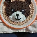 Mi Proyecto del curso: Punch needle y crochet: crea personajes únicos. Artesanato, Design de brinquedos, Bordado, Tecido, DIY, Crochê, e Punch needle projeto de Candy Hirdegar Jerez Jerez - 28.08.2021