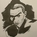 should be Mike Tyson :))  Ein Projekt aus dem Bereich Traditionelle Illustration, Bildende Künste, Malerei, Comic und Illustration mit Tinte von Walid Saber - 28.08.2021