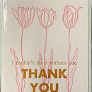 Thank you. Een project van  Ontwerp, Printen, T y pografie van Clinton Davis - 28.08.2021