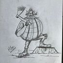 Mi Proyecto del curso: Introducción a la creación de personajes estilo cartoon . Character Design, Drawing, and Traditional illustration project by Yeison Dario Agudelo Milan - 08.27.2021
