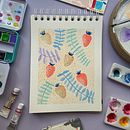 Meu projeto do curso: Cores na aquarela: descubra sua personalidade cromática. Un projet de Illustration traditionnelle, Beaux Arts, Peinture, Aquarelle , et Théorie des couleurs de Raquel Feldman - 29.08.2021