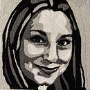 Mi Proyecto del curso:  Bordado con punch needle: pasa de la imagen al retrato. Un progetto di Ricamo e Punch needle di Paulina Celedon - 28.08.2021