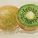 Cut Kiwi . % windsor808 tarafından hazırlanan Geleneksel illüstras, Ve on projesi - 08.29.2021